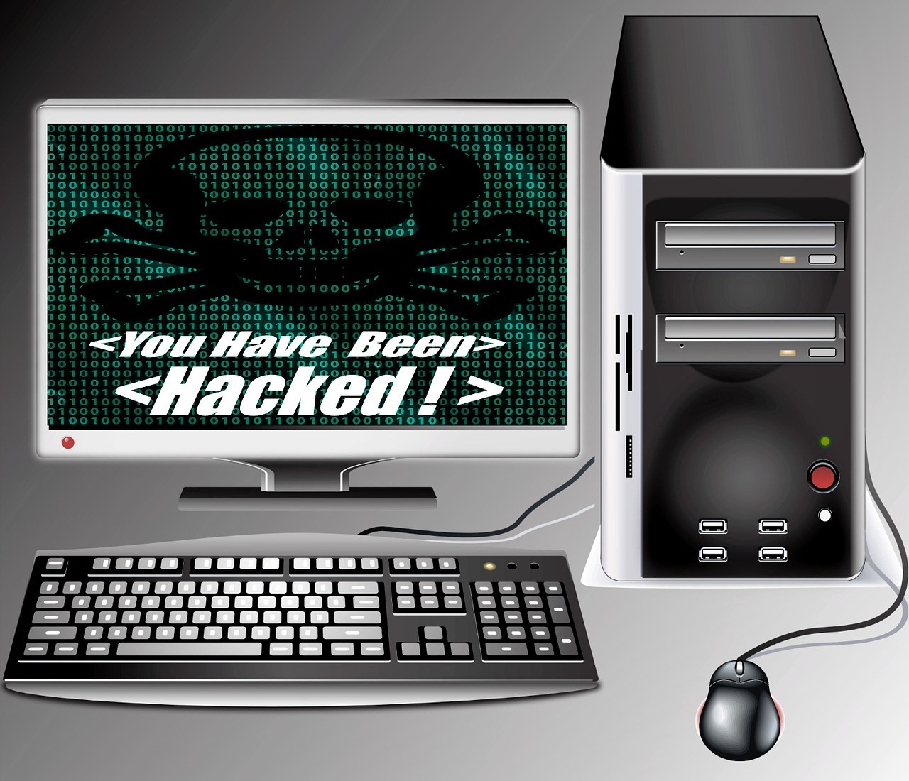 you have been hacked image